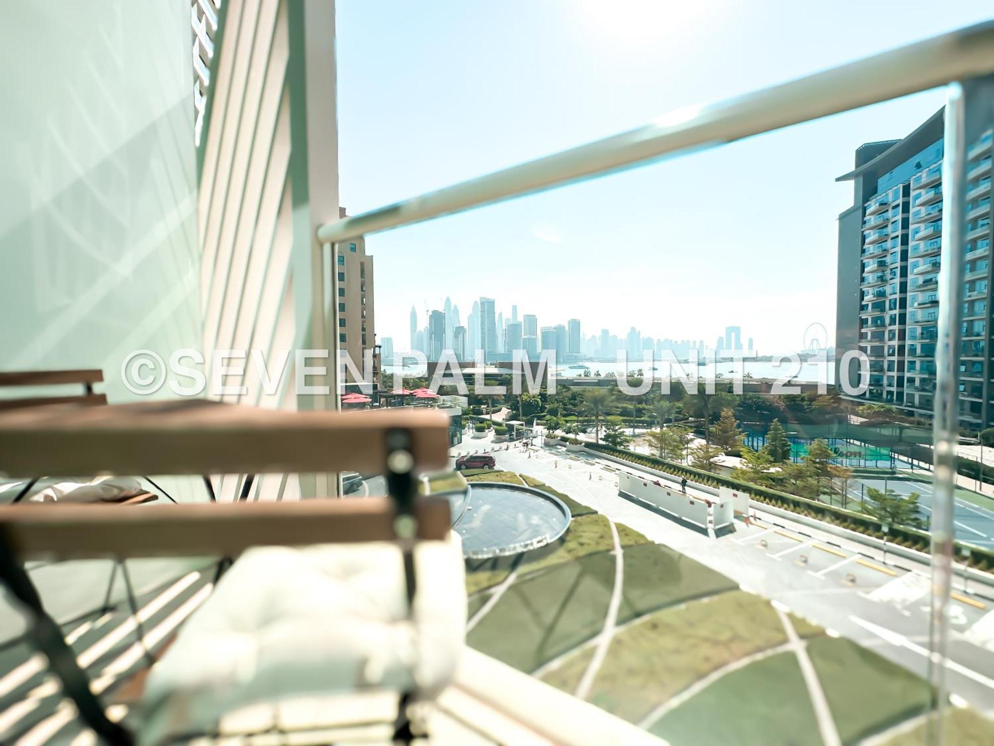 Luxus-Studio Mit Private Beach In Top-Lage, Meerblick & Infinity Pool! Dubai Eksteriør billede